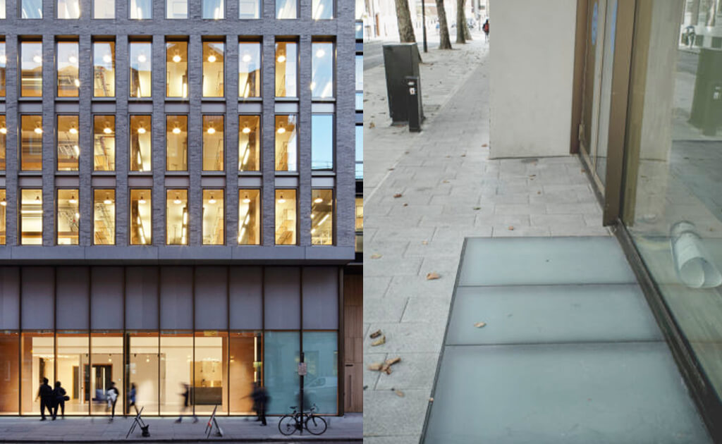 Fenêtres de toit sur mesure le long du bâtiment